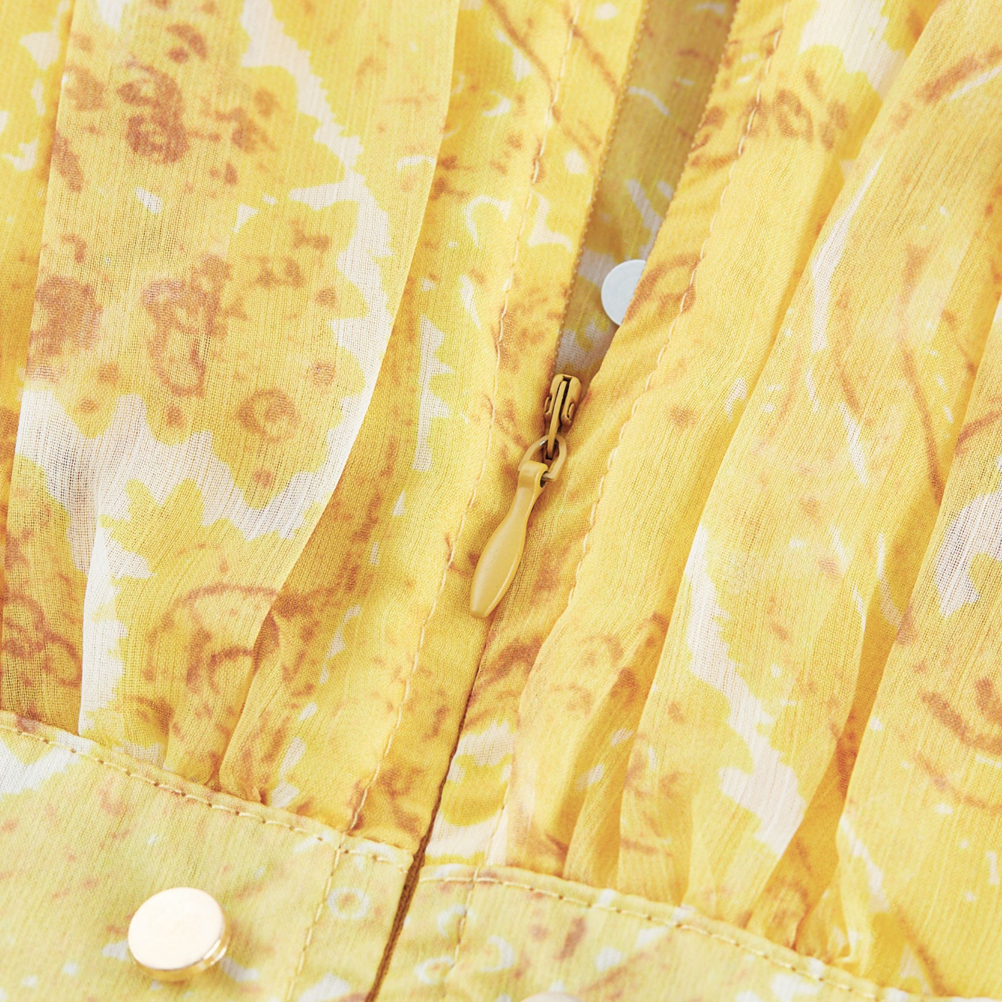 Nadine desen midi elbise