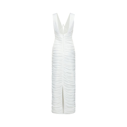 Liane pile midi elbise