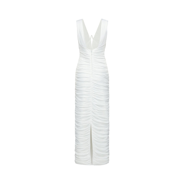 Liane pile midi elbise
