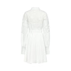 Ela kuşak mini elbise