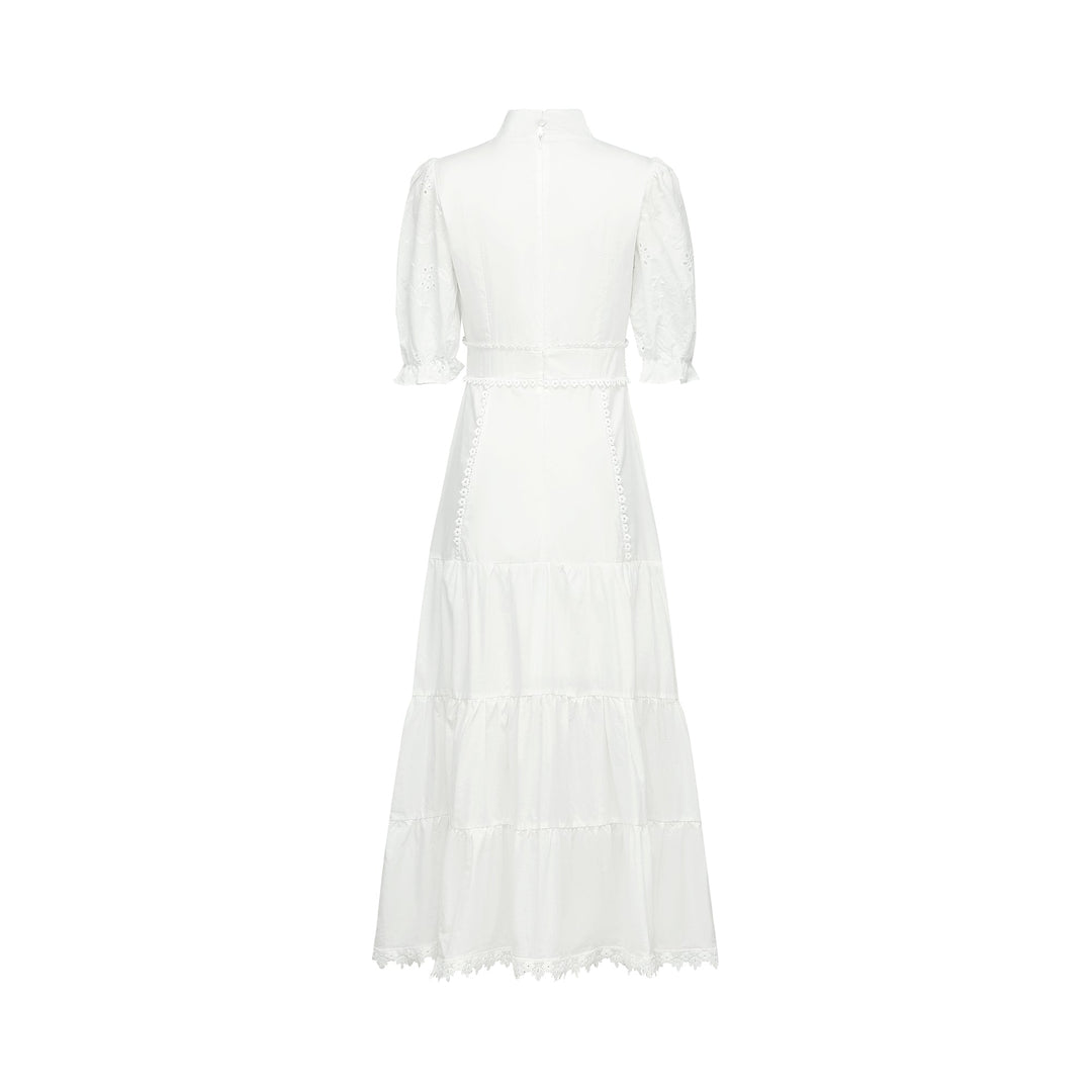 Coline dantel mini elbise