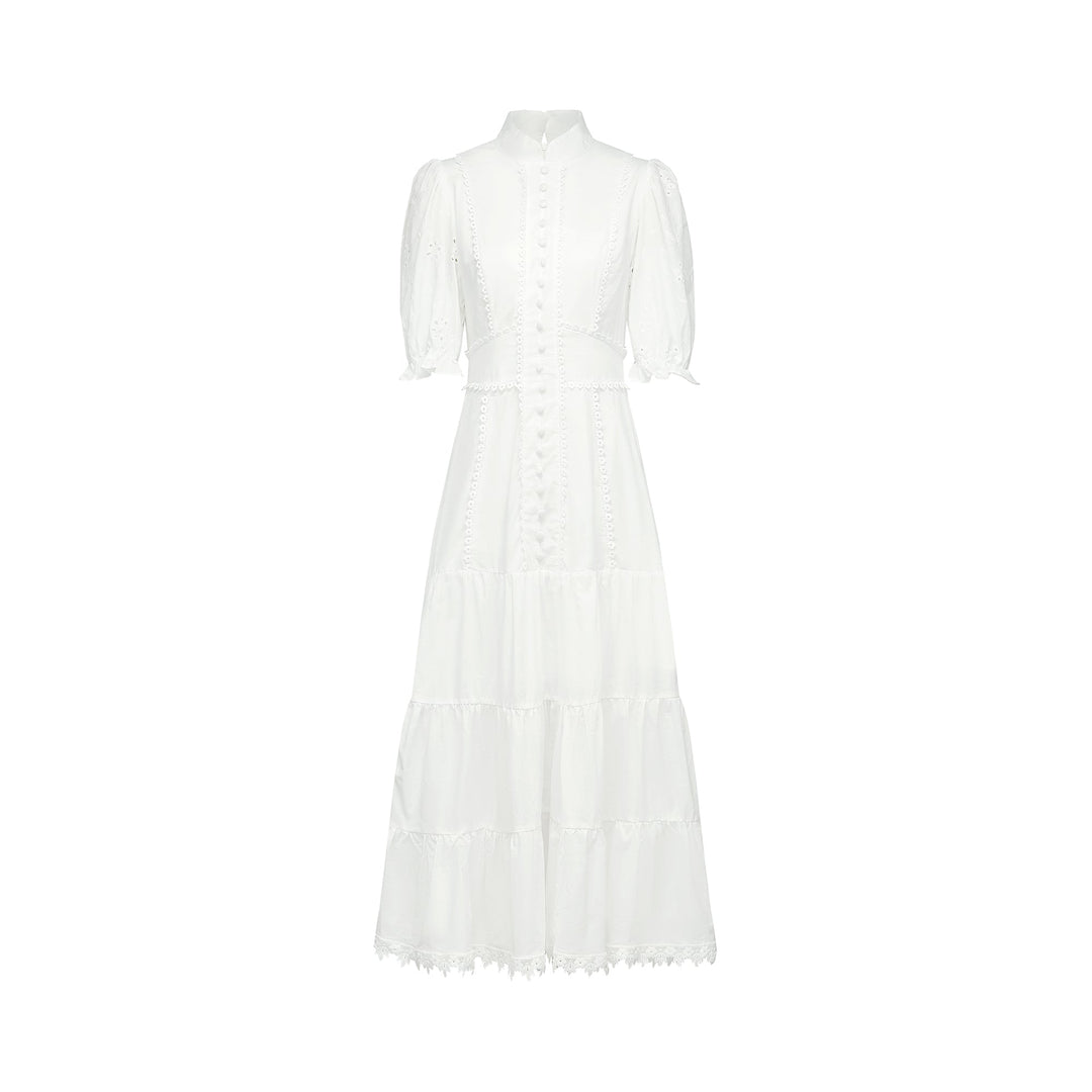 Coline dantel mini elbise