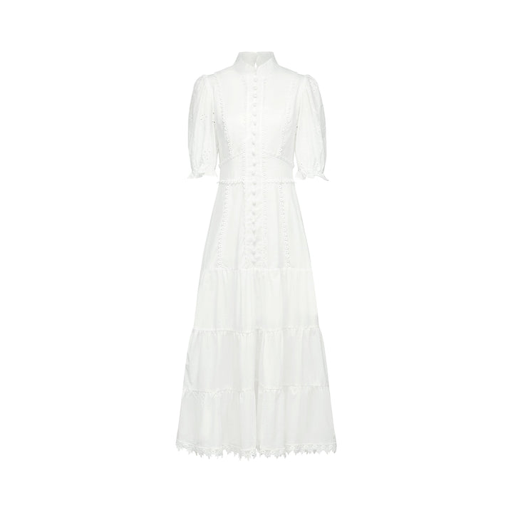 Coline dantel mini elbise