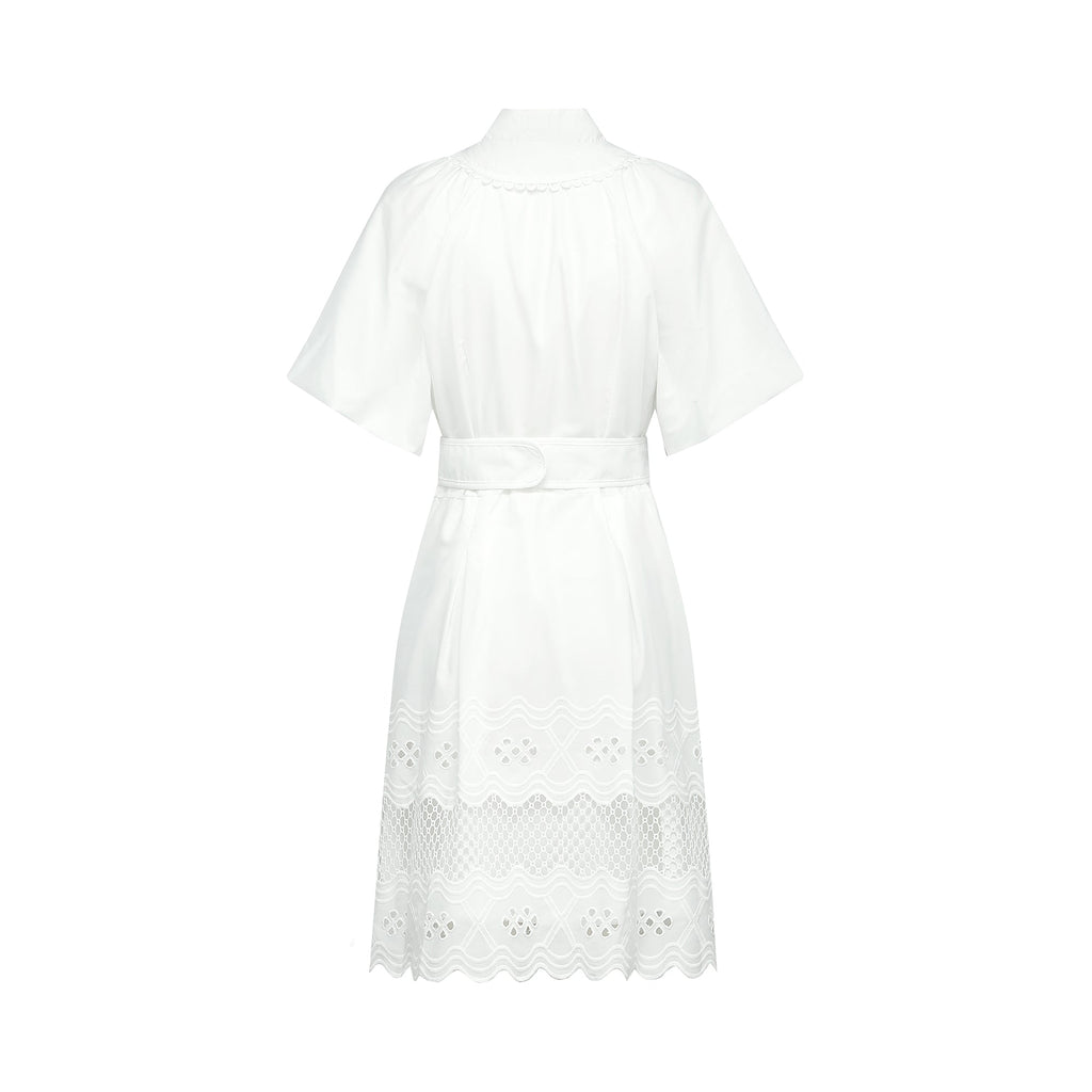 Raphaëlle dantelli mini elbise