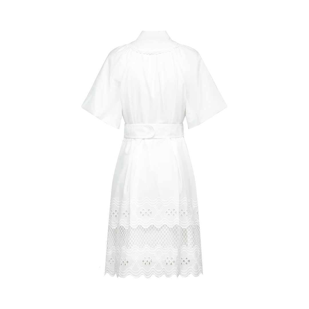 Raphaëlle dantelli mini elbise