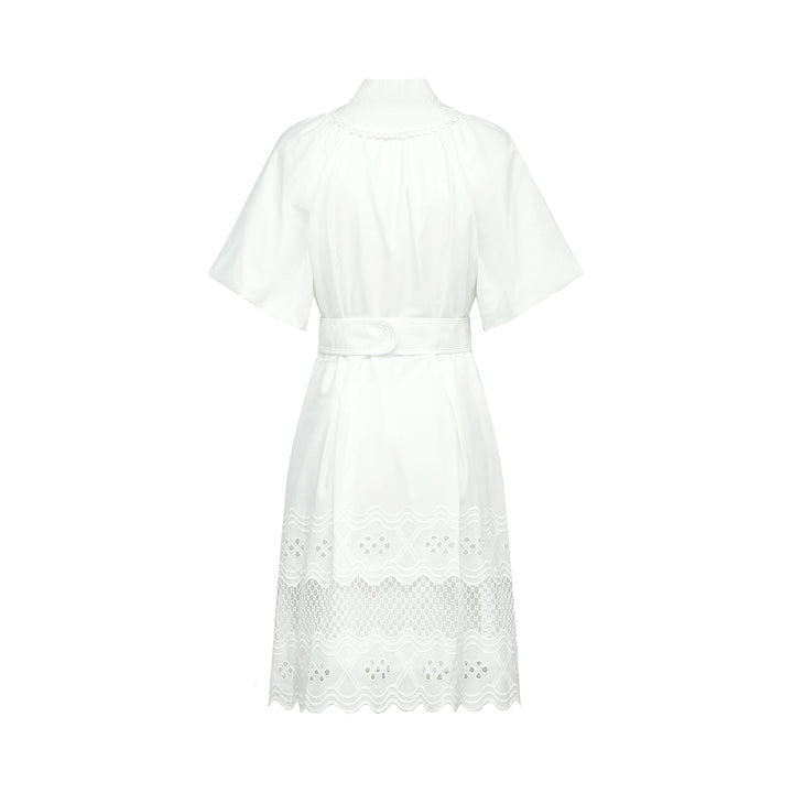 Raphaëlle dantelli mini elbise