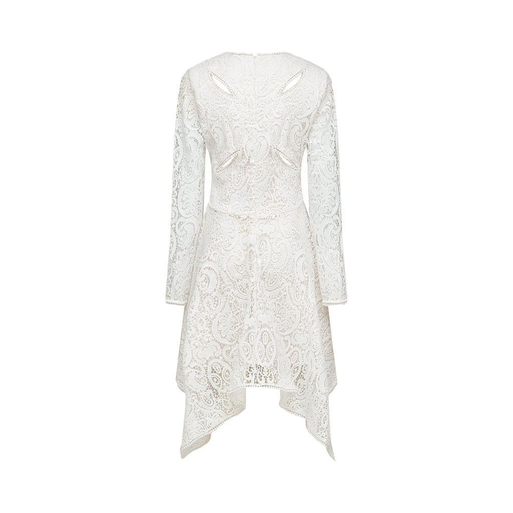 Sophie dekolteli midi elbise