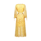 Nadine desen midi elbise