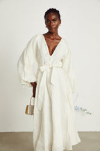 Léonor kloş maksi elbise