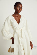 Léonor kloş maksi elbise