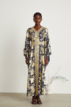 Stéphanie dantel maksi elbise