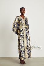 Stéphanie dantel maksi elbise