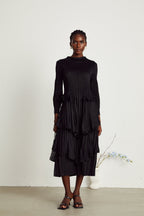 Brianna midi elbise