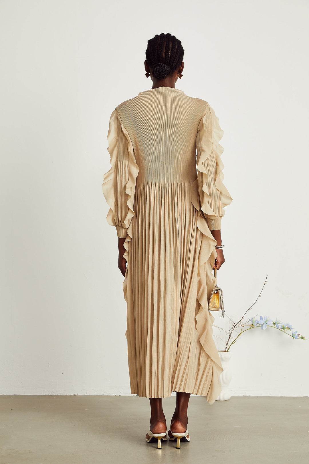 Colette maksi elbise