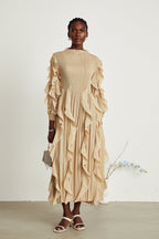 Colette maksi elbise