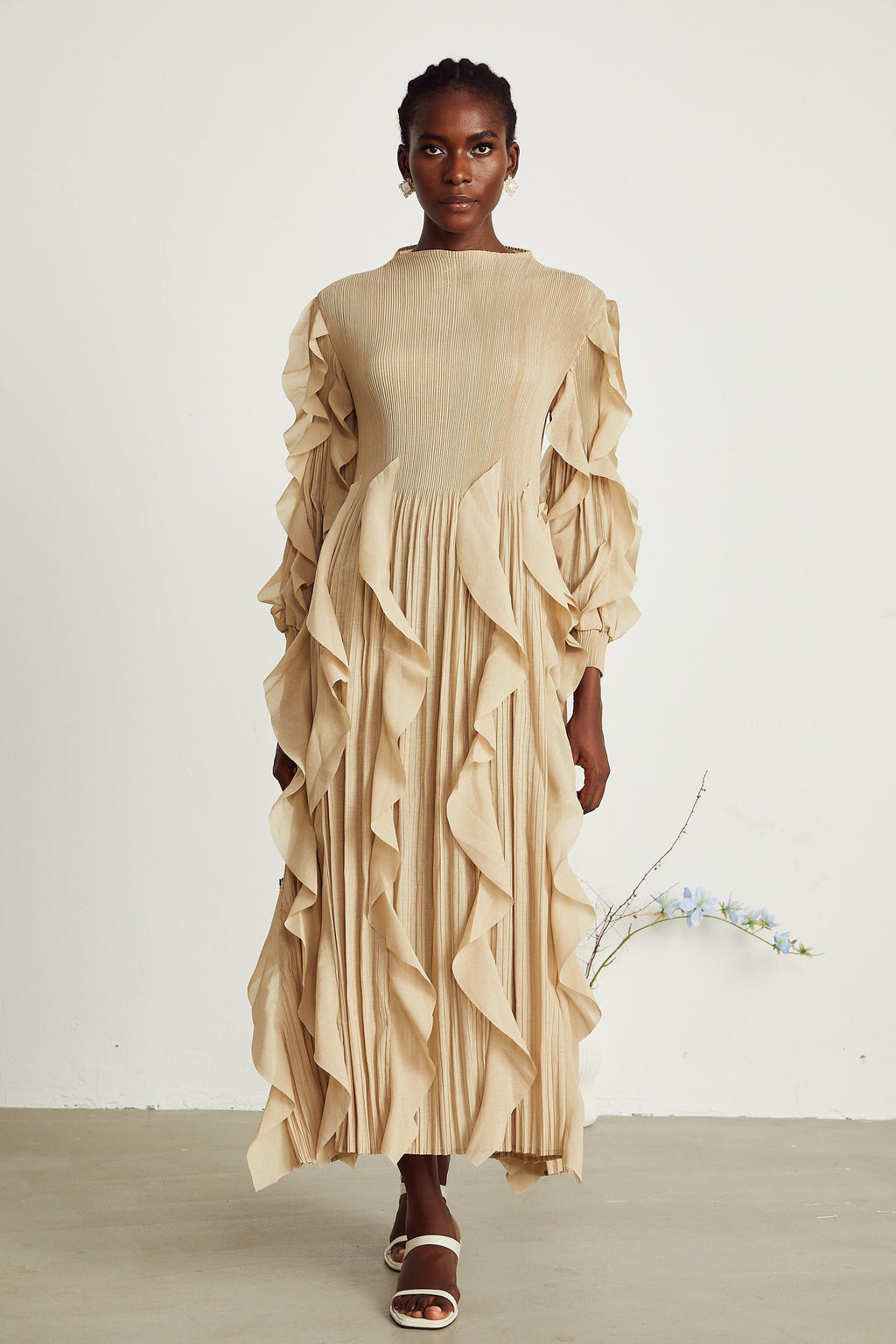 Colette maksi elbise