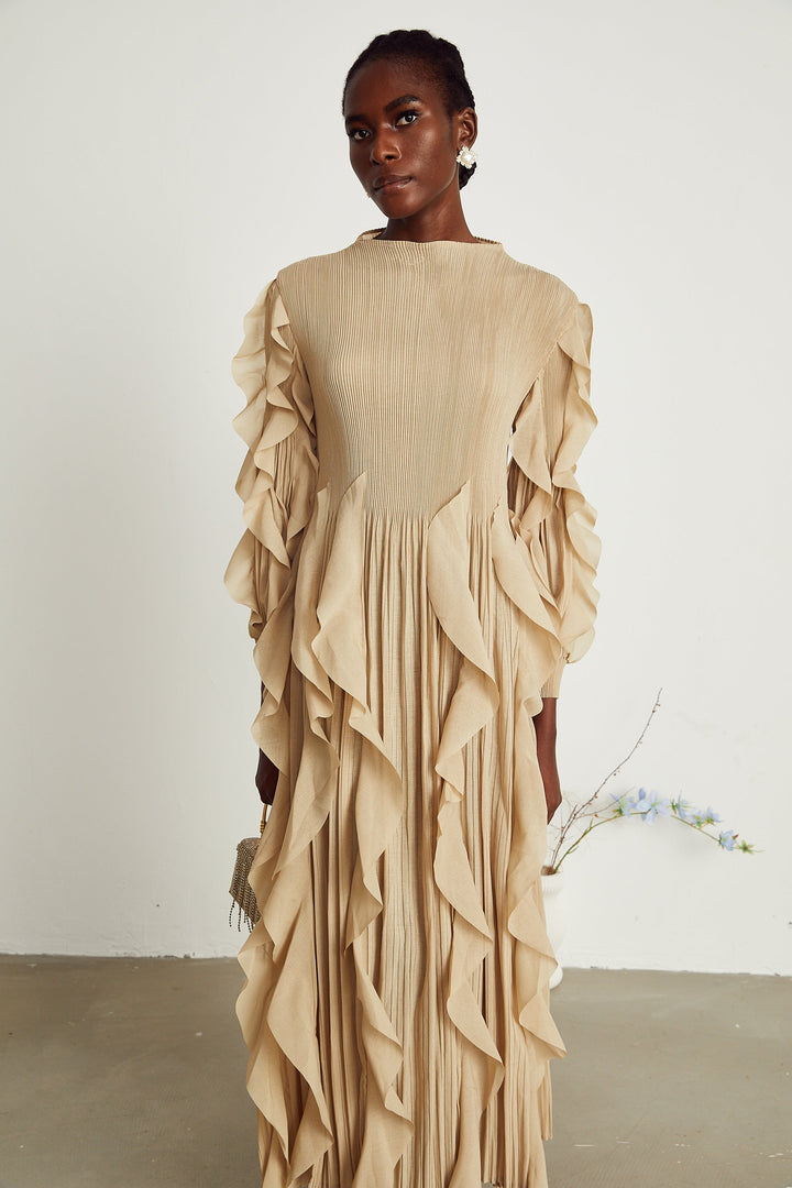 Colette maksi elbise
