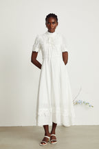 Patricia dantelli midi elbise