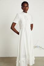 Patricia dantelli midi elbise