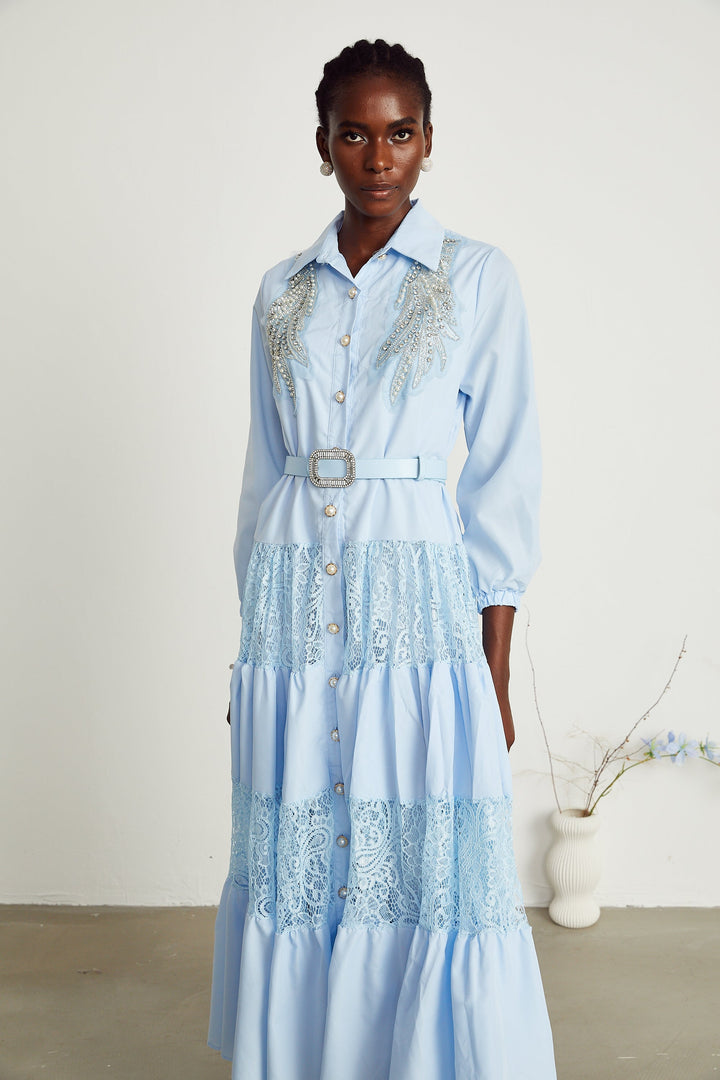 Fanny maksi elbise