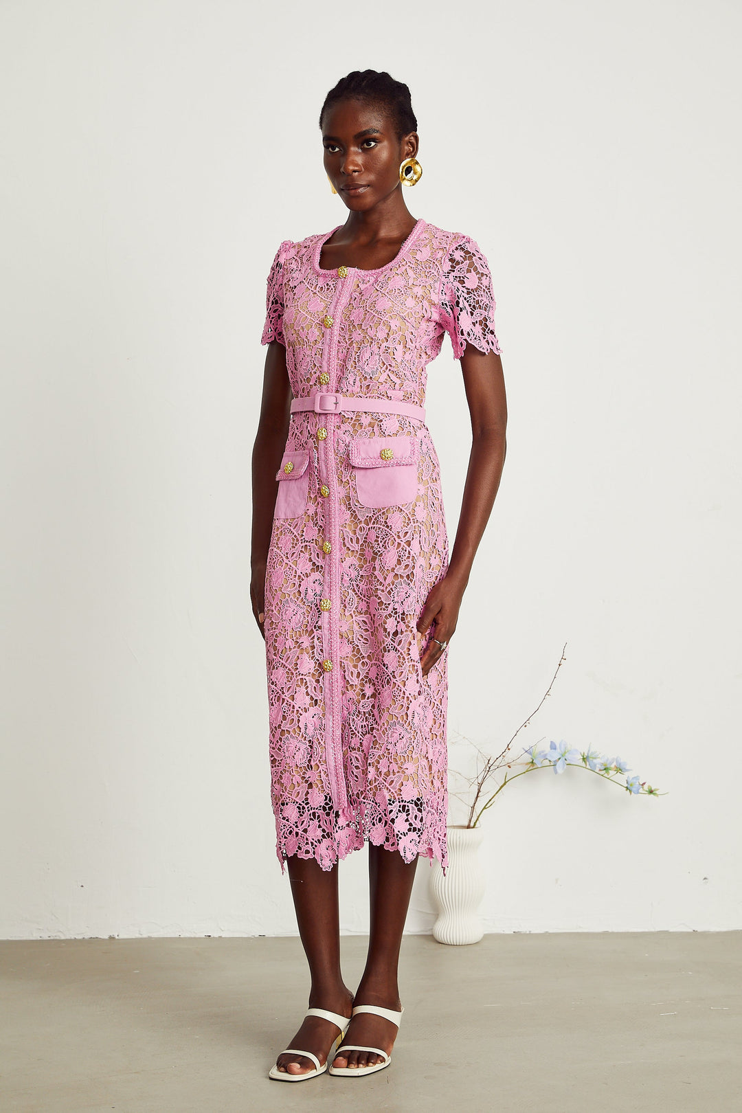 Anastasie midi elbise