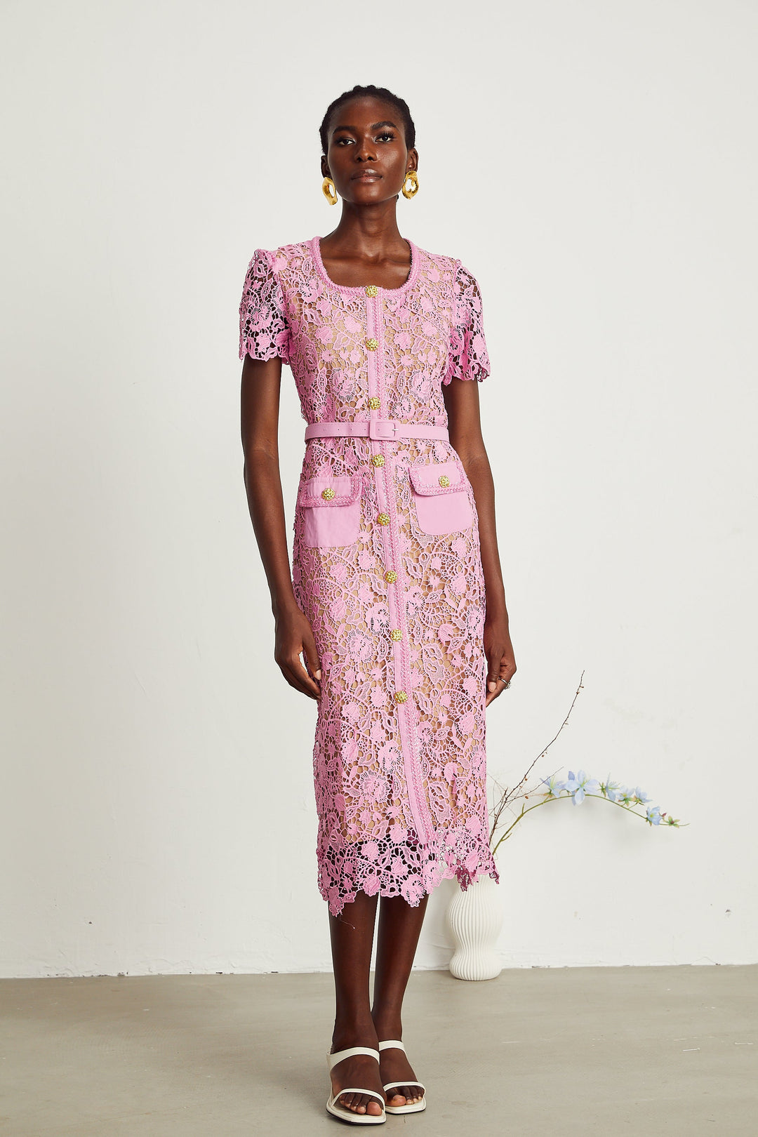 Anastasie midi elbise