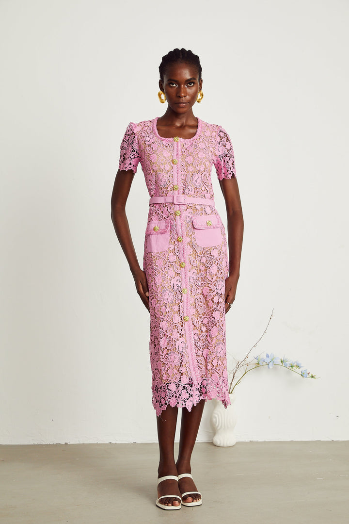 Anastasie midi elbise