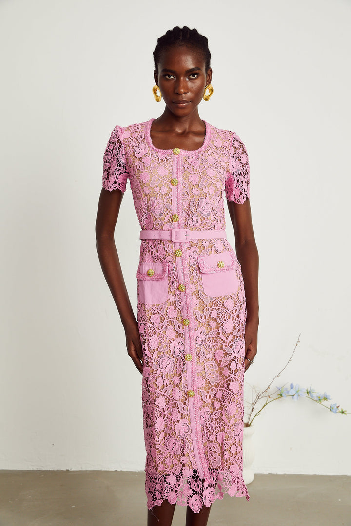Anastasie midi elbise