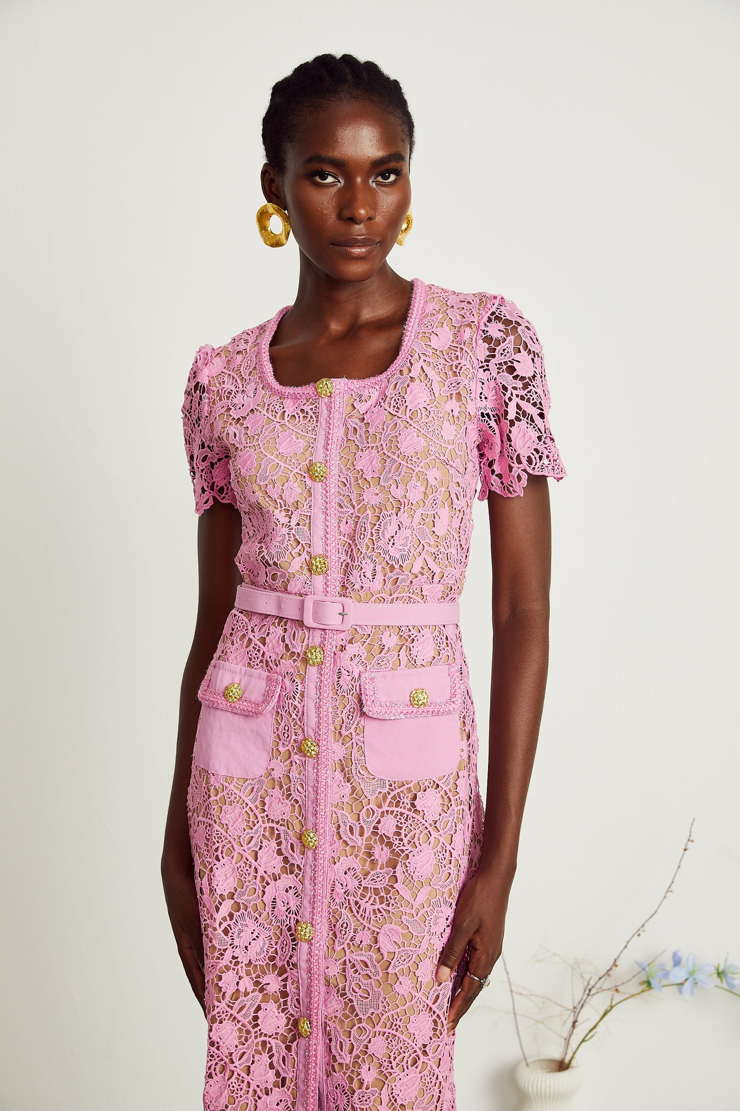 Anastasie midi elbise