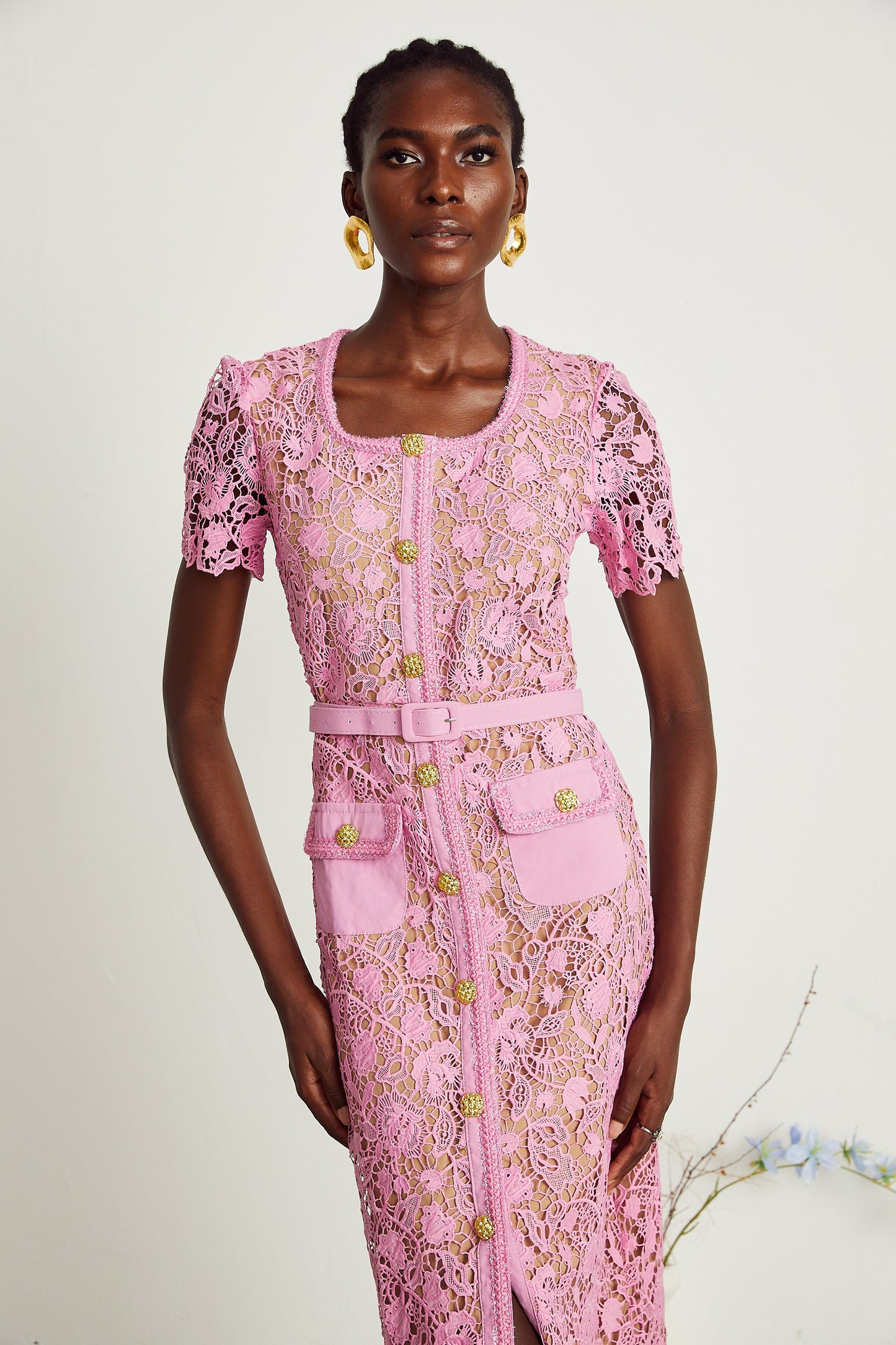 Anastasie midi elbise