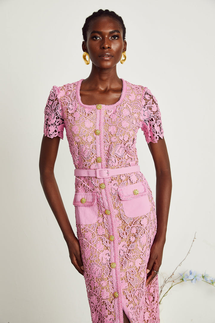 Anastasie midi elbise