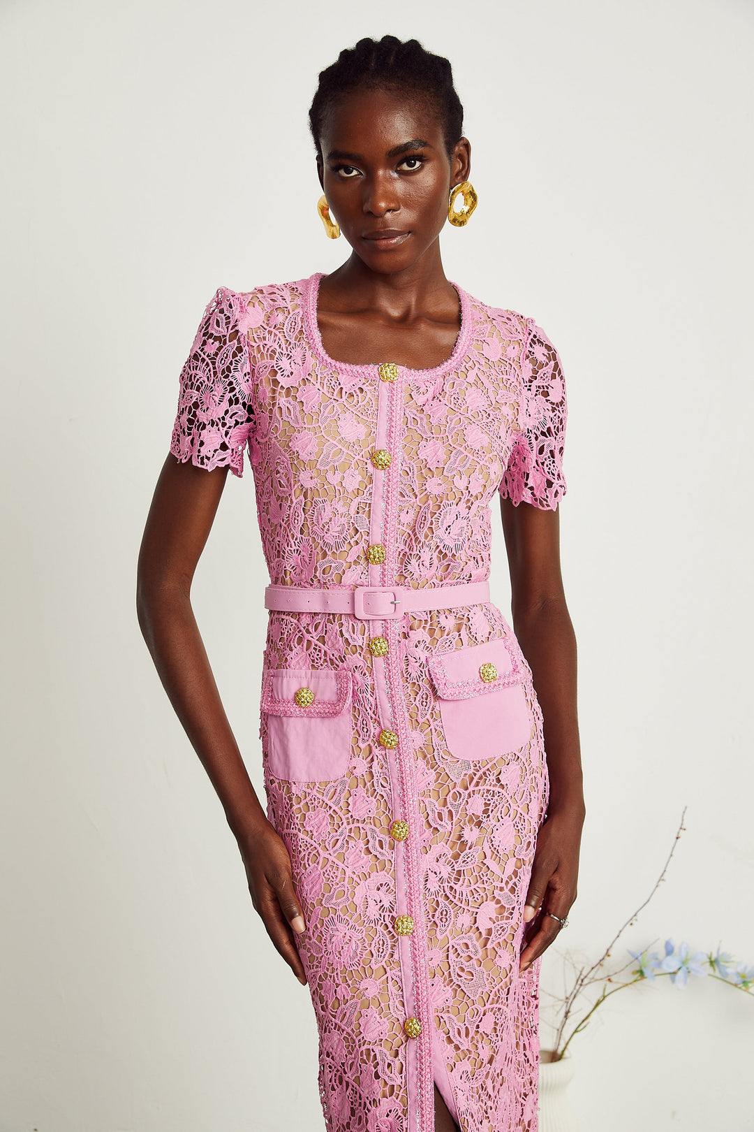 Anastasie midi elbise
