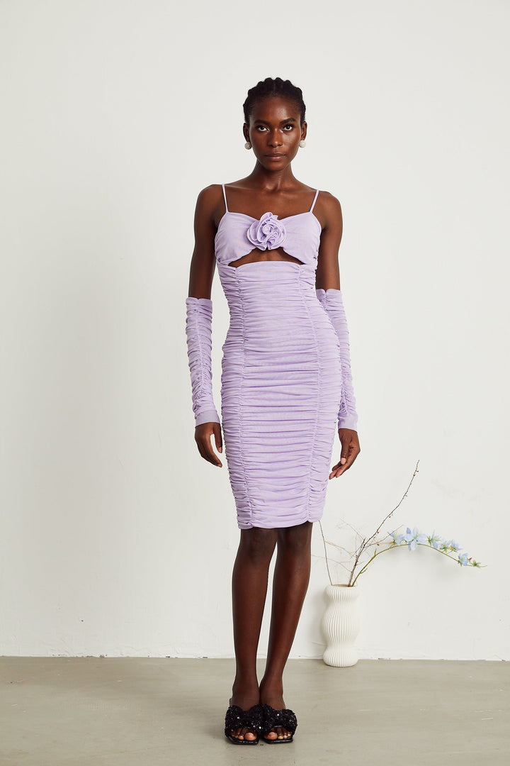 Annabelle midi elbise