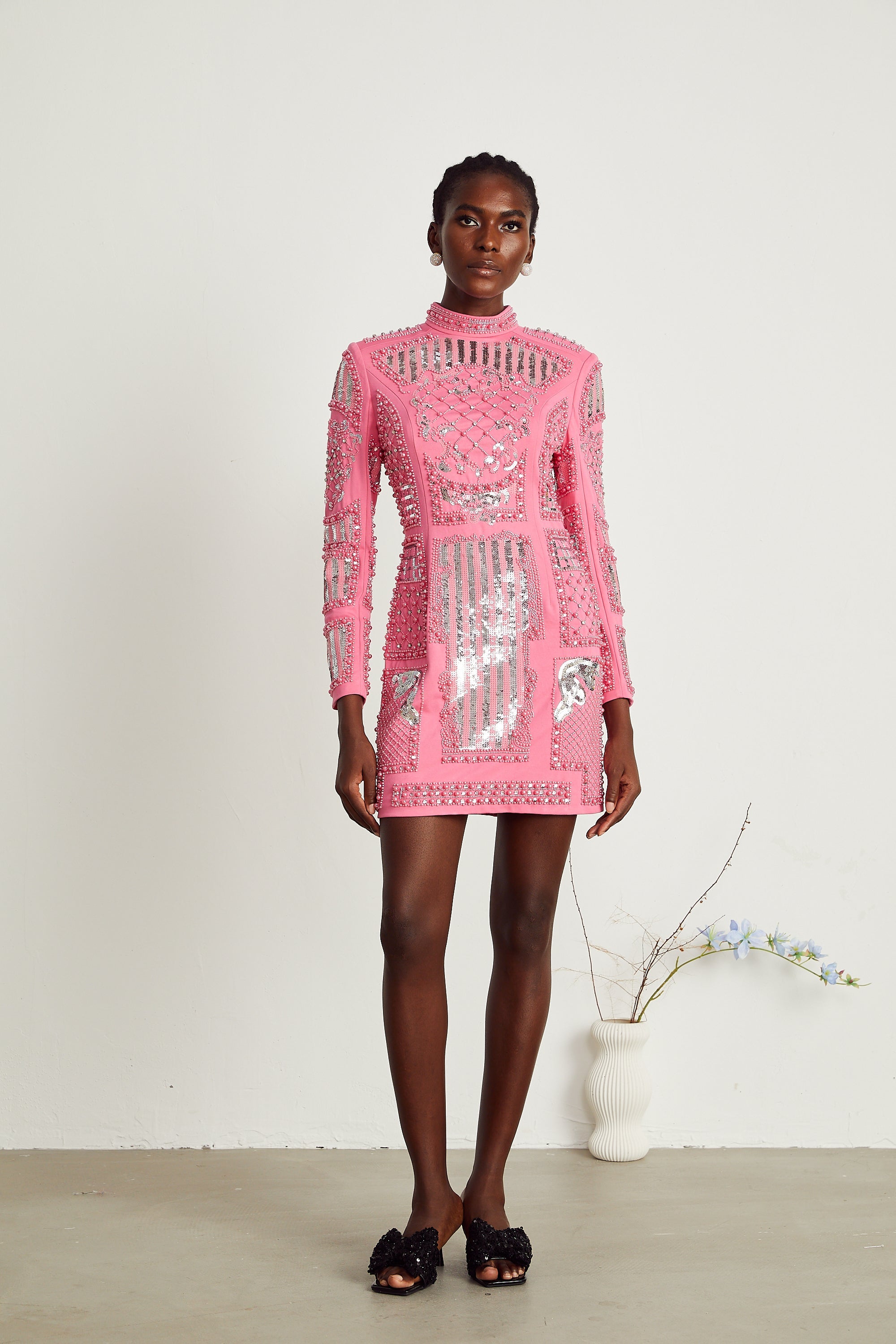 Violette mini elbise