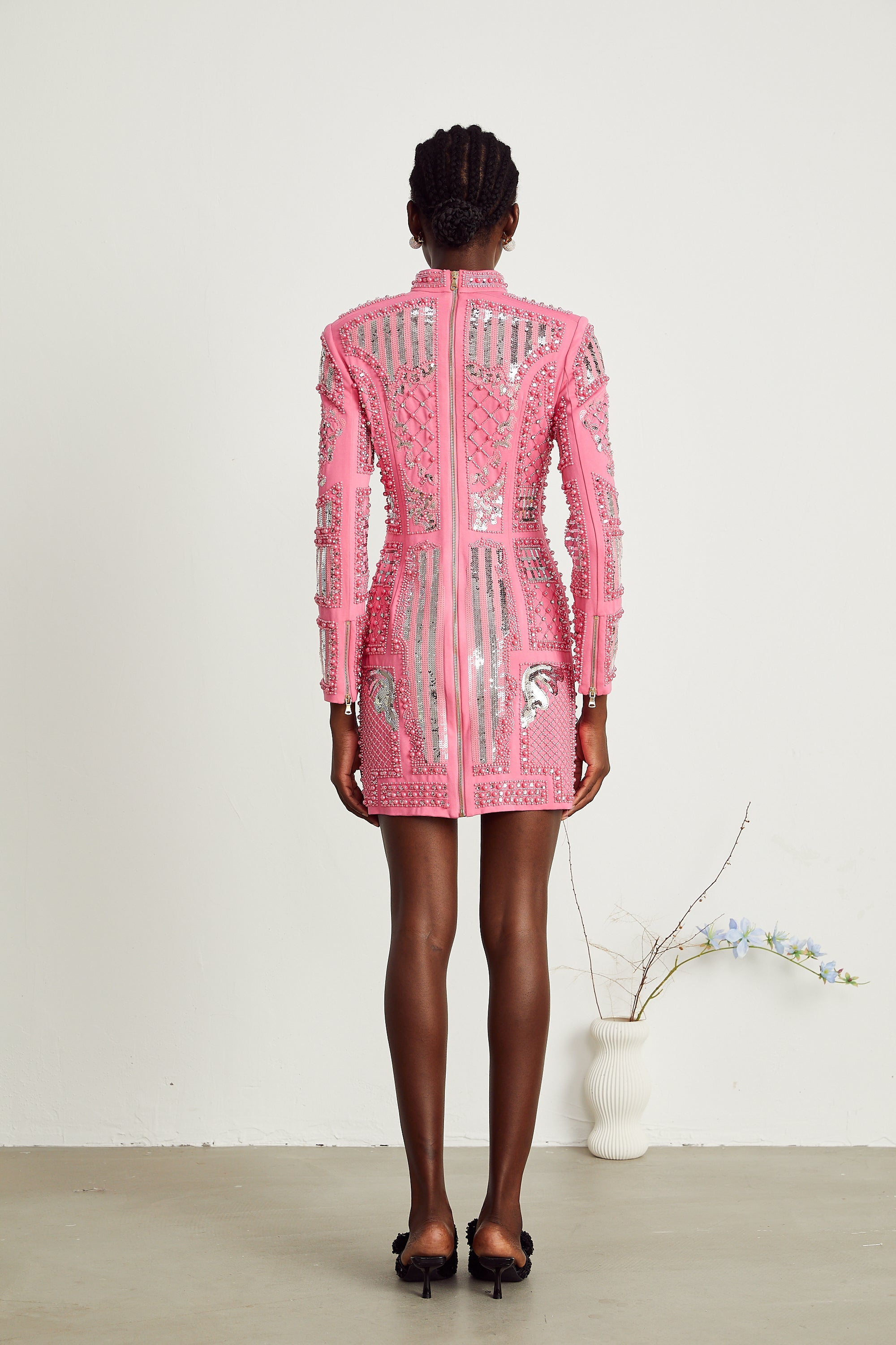 Violette mini elbise