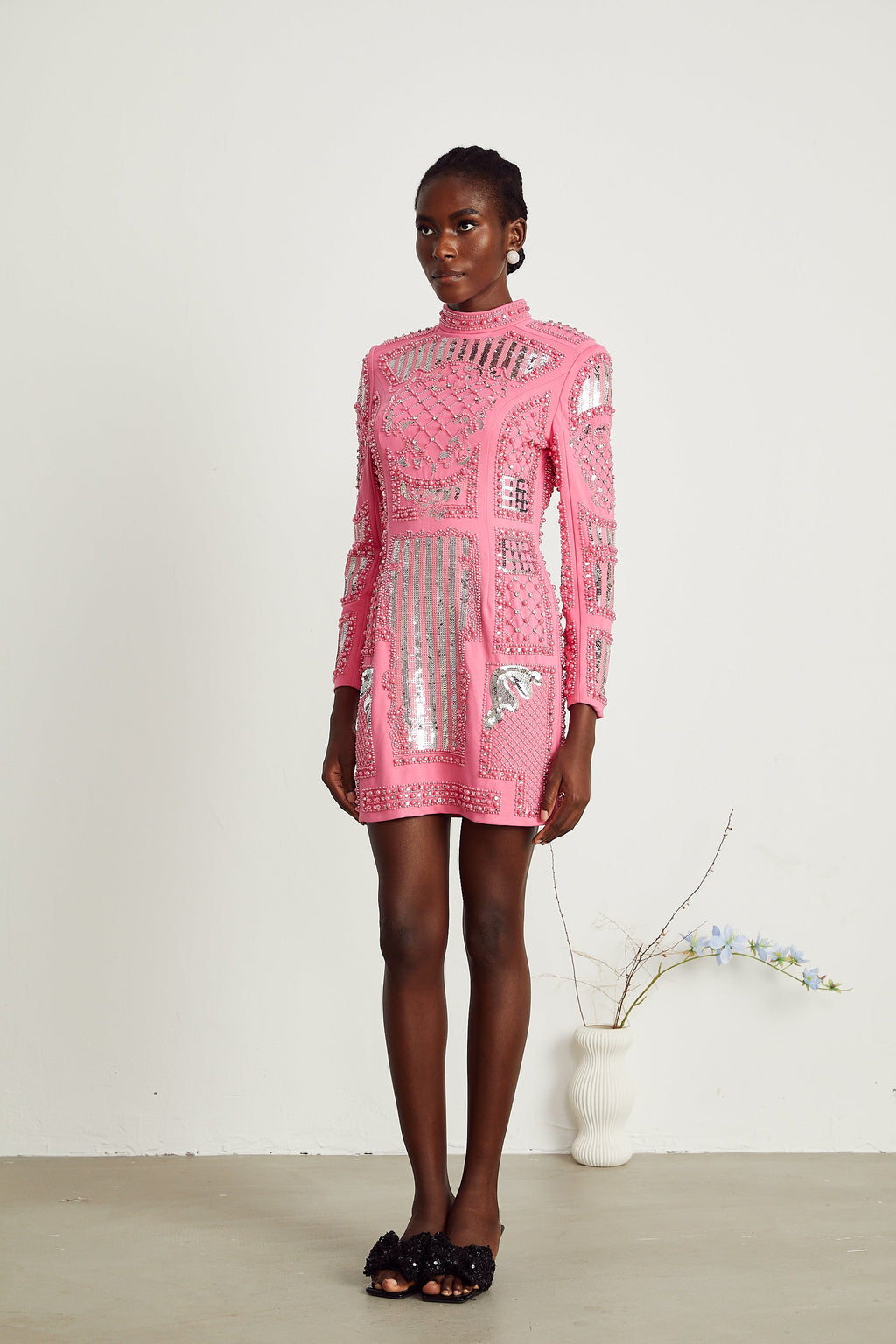 Violette mini elbise