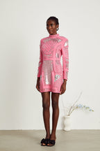 Violette mini elbise