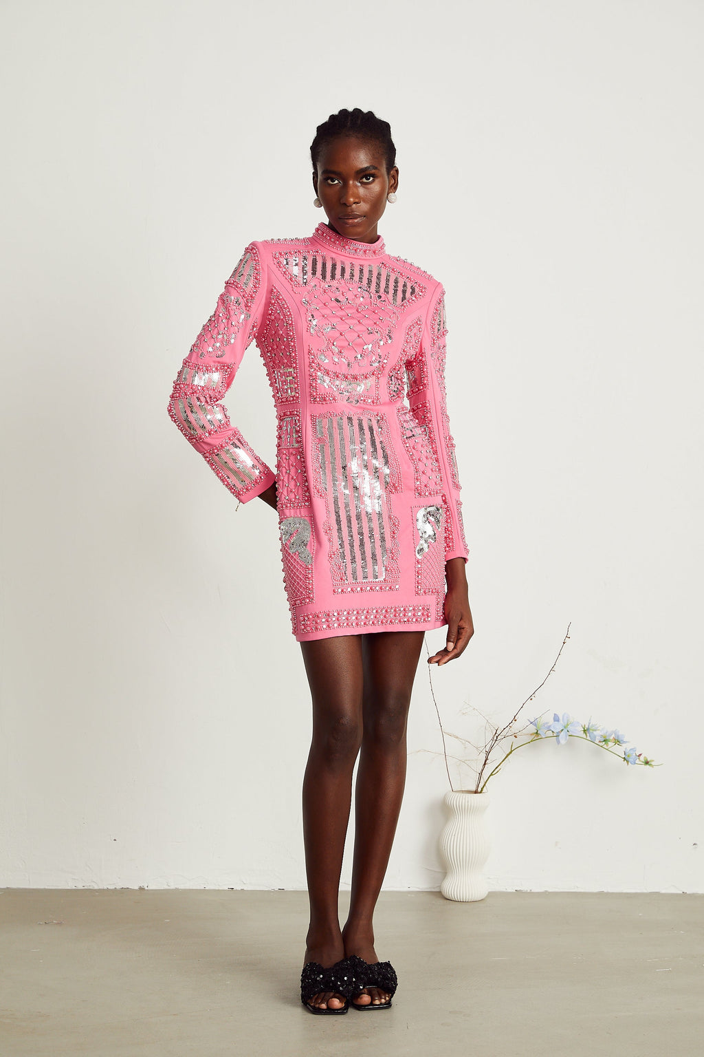 Violette mini elbise