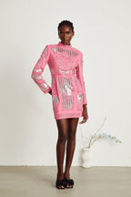 Violette mini elbise