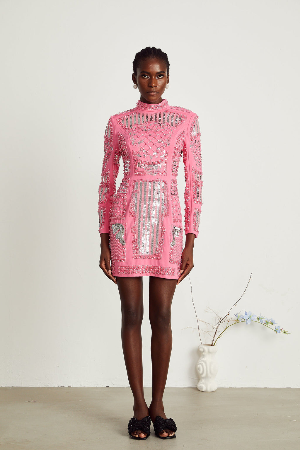 Violette mini elbise