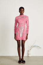 Violette mini elbise