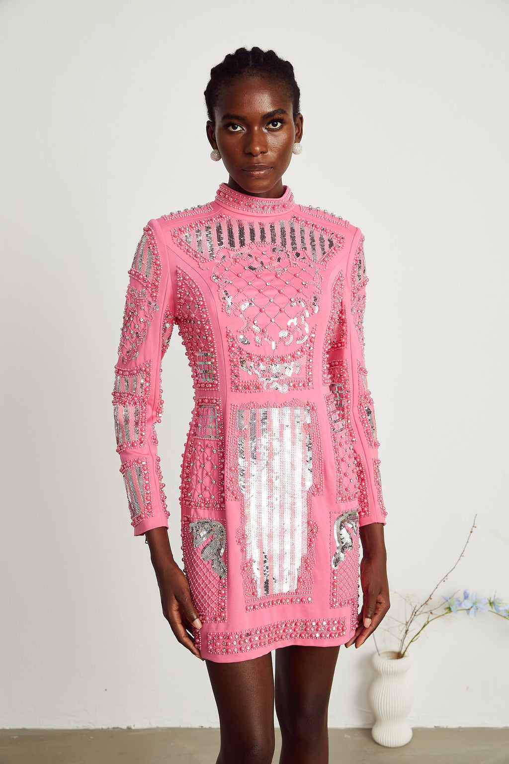 Violette mini elbise