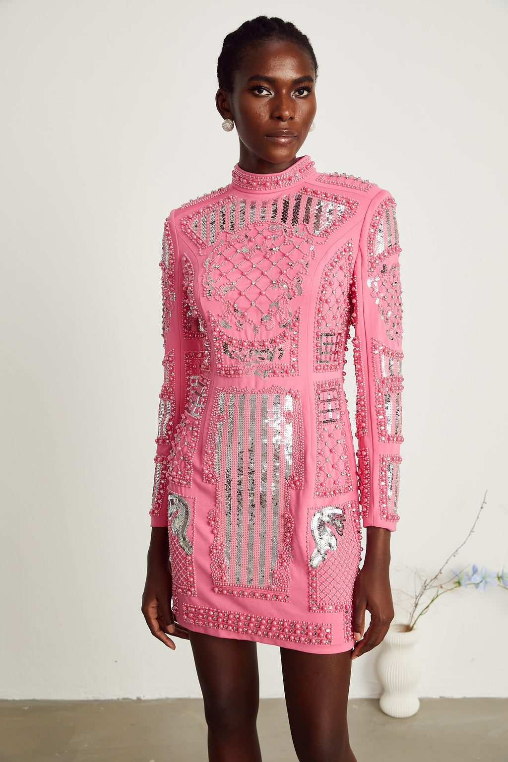 Violette mini elbise