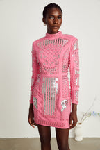 Violette mini elbise