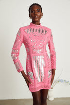 Violette mini elbise