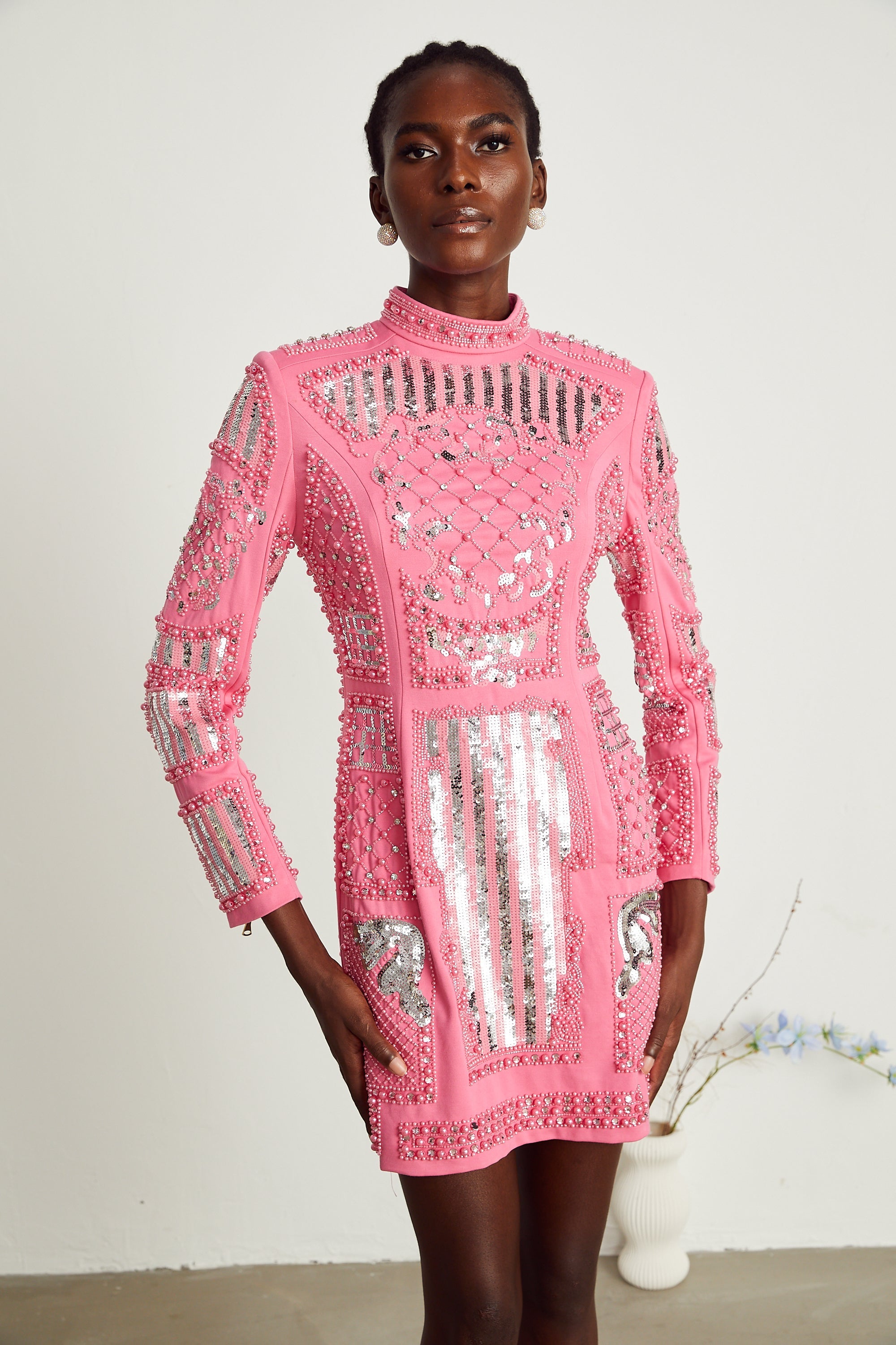 Violette mini elbise