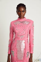 Violette mini elbise