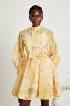 Pénélope kuşaklı mini elbise