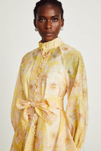 Pénélope kuşaklı mini elbise