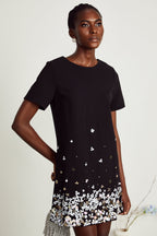 Rachel kristal mini elbise